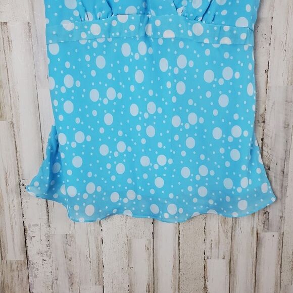 Motherhood Maternity Blouse Blue Size Medium - Picture 5 of 10